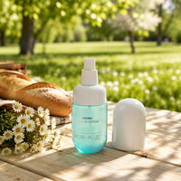 Bouteille de spray cosmétique en plastique PET personnalisée OEM ODM, bouteille de spray hydratant, bouteille de spray à fine brume