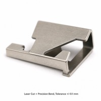 Pièces d'emboutissage personnalisées en acier inoxydable, découpe laser, pliage CNC, fabrication de tôlerie, supports de précision en tôle