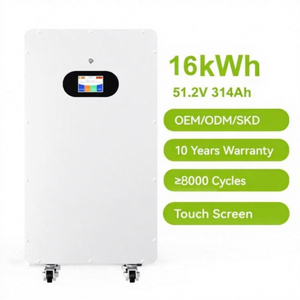 Batería de almacenamiento de energía LiFePO4 de pie para suelo 51.2V 280Ah 304Ah 314Ah 5kWh 10kWh 15kWh 16kWh, sistema híbrido CAN para suministro de energía doméstico - Product Image 1