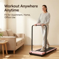 Tapis de course pliable multifonctionnel pour la maison, à utiliser sous le bureau, pour la marche et la course