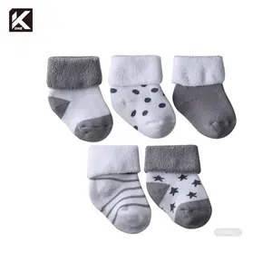 KT1- I030 nouveau-né bébé fille chaussettes enfants chaussettes sans couture doux au toucher bébé chaussettes