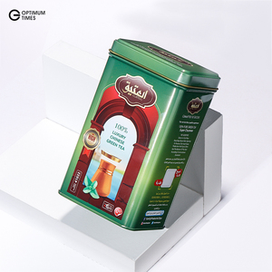 80*62*132 mét tùy chỉnh in <span class=keywords><strong>tin</strong></span> có thể hình chữ nhật cà phê hộp thiếc kim loại tins với bản lề có nắp đậy - Product Image 4