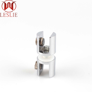 Có thể điều chỉnh 10 mét cửa kính kẹp Kẽm hợp kim gỗ Kệ Khung Wall Mount Glass hỗ trợ - Product Image 5