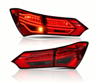Feux arrière VLAND pour Corolla 2014-2016, ensemble avec feux de freinage LED automobiles