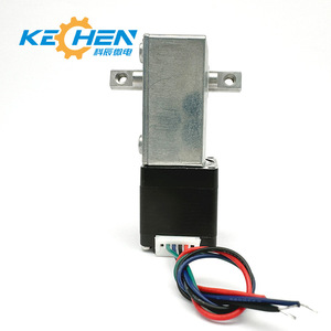 มอเตอร์สเต็ปเปอร์เกียร์หนอน Kechen อัตราทด 28 แรงบิด 0.5 นิวตันเมตร มอเตอร์ดีซีขนาดเล็กมุมฉาก สำหรับงานที่ต้องการความแม่นยำสูง - Product Image 1