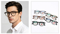 Monturas de Gafas TR Personalizadas, Ligeras, Flexibles y Minimalistas, para Uso Casual y Suministro de Marca