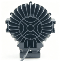 Nouvelle lampe de travail LED 7 pouces 51W, étanche IP68, 12-48V, 3400 Lumens, pour conduite auxiliaire, tout-terrain, voiture, camion, chariot élévateur, engins