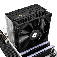 Refroidisseur d'air pour processeur Thermalright TL AC 6 SE BLACK avec 6 caloducs pour Intel LGA1700 1200 et AMD AM5 AM4