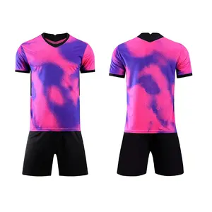REE-ropa de fútbol con impresión por sublimación, conjunto completo de camisetas de fútbol, uniforme