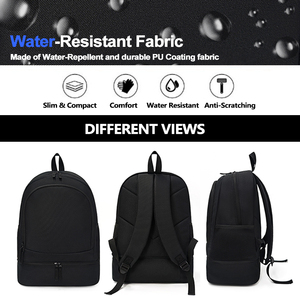 Mochila Deportiva de Tela Oxford para Entrenamiento de Fútbol al Aire Libre con Compartimento Independiente para Zapatos, Mochila de Fútbol con Logotipo Personalizado - Product Image 4