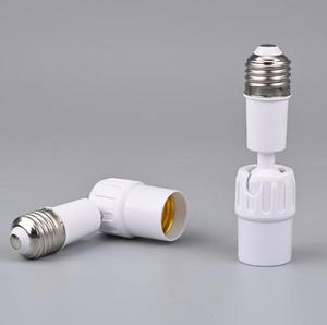 Soporte de extensión de lámpara LED giratorio Universal de 360 grados, enchufe E27 con Base de bombilla LED de tubo convertible de Material ABS para techo - Product Image 2