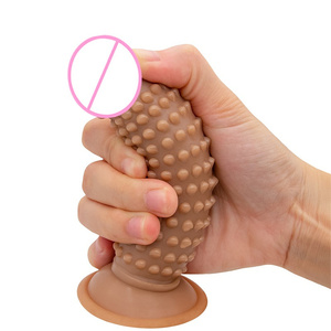 Leistungsstarker Saugnapf-Künstlicher Penis mit Realistischer G-Punkt-Stimulation für Frauen aus Silikonmaterial - Product Image 3
