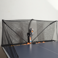 HP S8-PRO Mesin Penyajian Bola Tenis Meja Portabel Profesional, Pelatih Pingpong Otomatis Penuh yang Dapat Diprogram