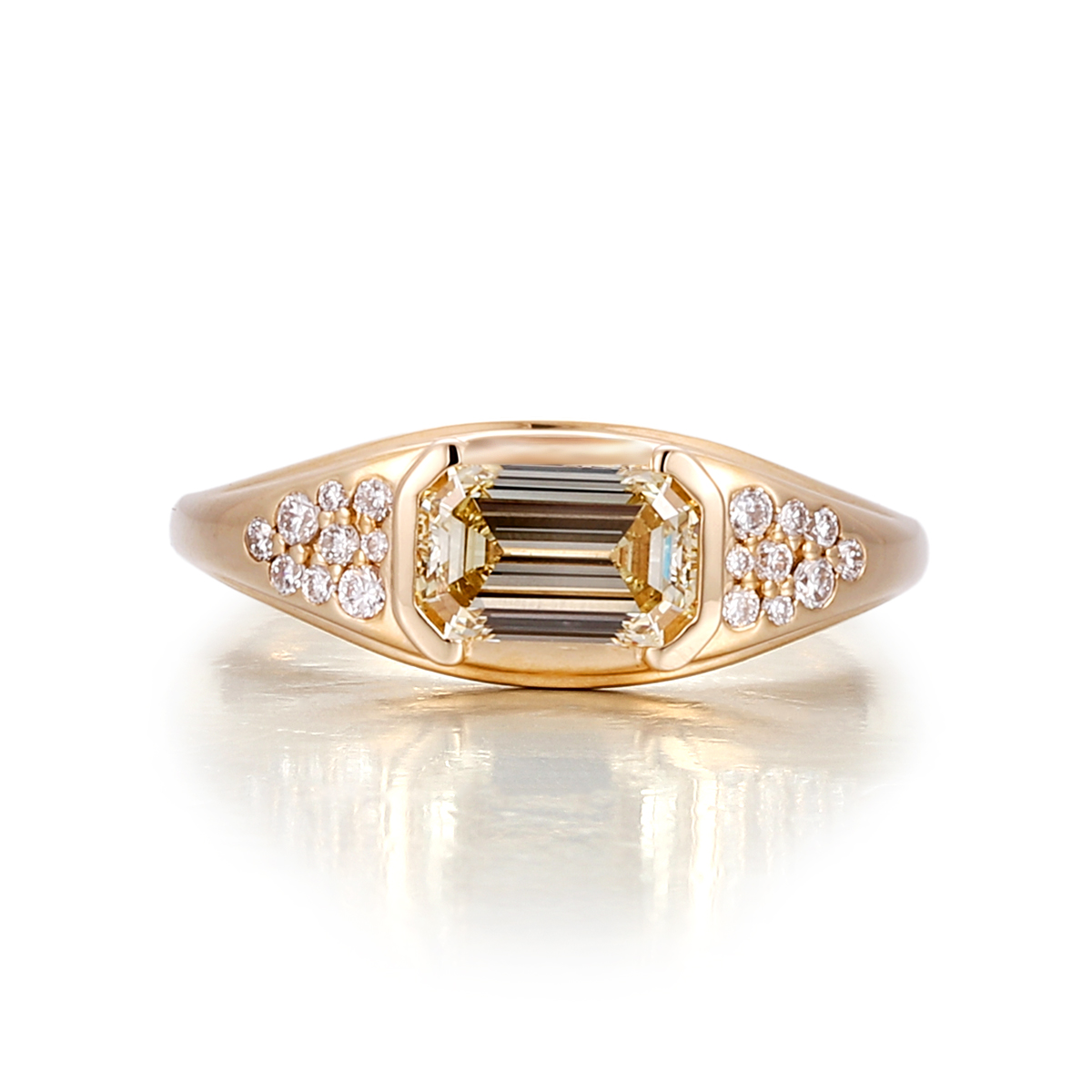 แหวนเพชรแล็บเงิน 925