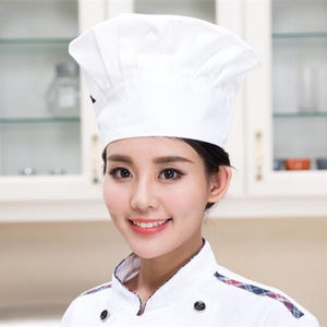 Sombrero elástico ajustable para cocina Baker Chef, cómodo uniforme de catering de cocina para adultos DIY para uso en restaurante y Bar - Product Image 4