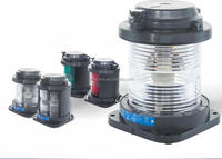 Feu de navigation 12V étanche LED rouge et vert pour bateau marin, lampe avant de ponton pour équipement nautique