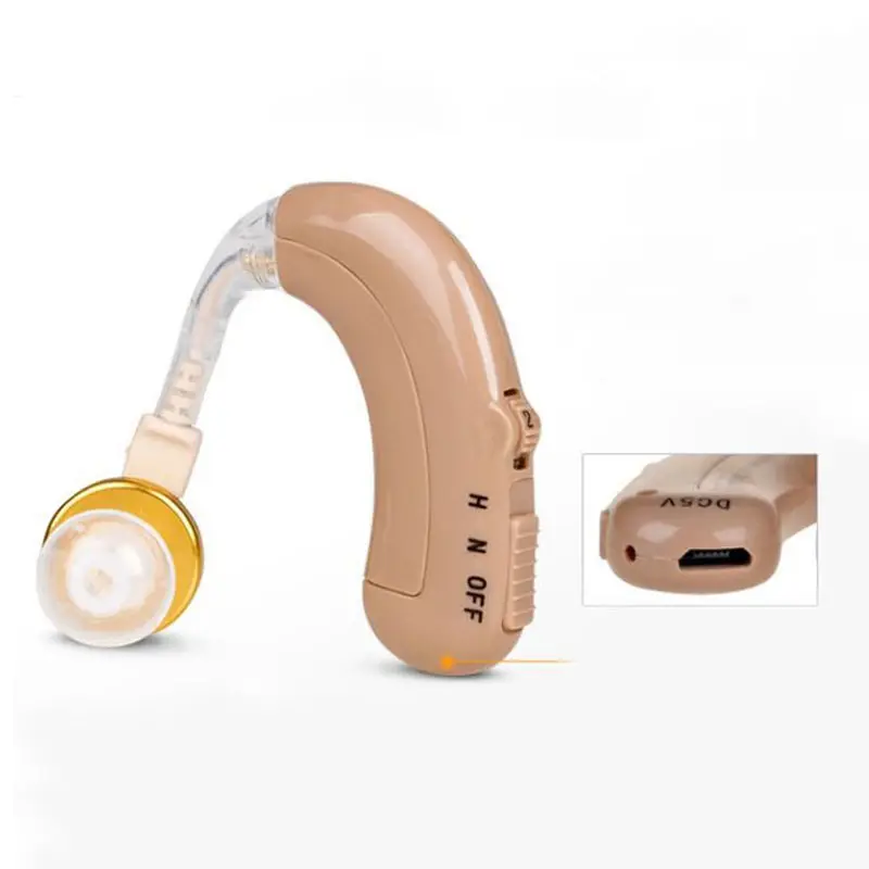 Best Selling bte hearing aids rechargeable for seniors deafness high quality china best deaf digital hearing amplifier aids