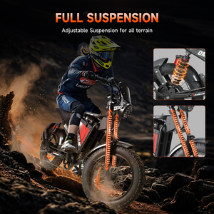 Moto Elettrica 60v2000w ad Alta Velocità con Motore Posteriore Brushless e Batteria al Litio 30ah per Adulti, Disponibile negli Stati Uniti - Product Image 2