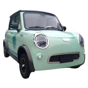 Voiture électrique miniature 4 places à conduite à droite, <span class=keywords><strong>5</strong></span> <span class=keywords><strong>portes</strong></span> avec climatisation, véhicule électrique à 4 roues écoénergétique pour taxi, véhicule à énergie nouvelle - Product Image 1