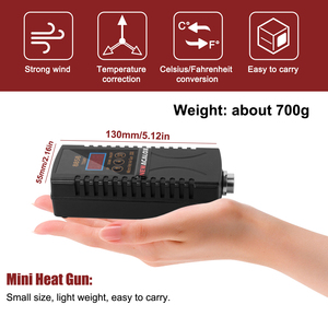 8858 Mini 600W Không Khí Nóng Làm lại Trạm Desoldering <span class=keywords><strong>C</strong></span>ông <span class=keywords><strong>C</strong></span>ụ Điện Chúng Tôi 110V LCD <span class=keywords><strong>C</strong></span>/F Nhiệt Độ <span class=keywords><strong>C</strong></span>ó Thể Điều Chỉnh Trạm Hàn - Product Image 4