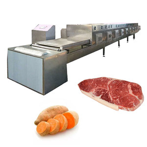 Secador de banda de microondas industrial para pasas, dátiles rojos, secado, esterilización de curado con control PLC automático - Product Image 4