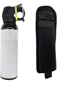 Bình xịt hơi cay tự vệ dạng móc khóa bán buôn, có tay cầm, dành cho nữ, màu trắng vàng xanh, 280ML - Product Image 3