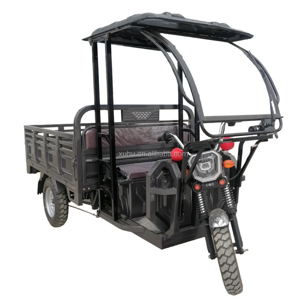 The factory supplies cheap battery-powered vehicles heavy loading three-wheeled motorcycles for cargo