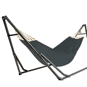 Hamaca <span class=keywords><strong>de</strong></span> tubo <span class=keywords><strong>de</strong></span> hierro <span class=keywords><strong>de</strong></span> acero inoxidable, cama duradera para acampar, precio <span class=keywords><strong>de</strong></span> fábrica - Product Image 1