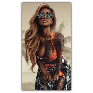 Wall Art Painting Sexy girl Wall Pictures for Living Room Decoration Bedroom Sport Canvas print painting