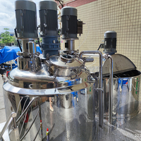 Machine de fabrication de savon liquide pour les mains, agitateur de détergent, mélangeur de shampoing et de lotion, homogénéisateur, cuve 500L 1000L 2000L 3000L, pour produits chimiques