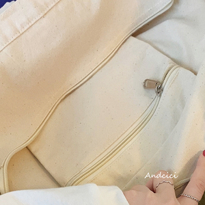 <span class=keywords><strong>Sac</strong></span> Fourre-Tout en Toile de Coton de Haute Qualité pour Femmes, Réutilisable, Écologique, avec Impression de Logo Personnalisé, Vendu en Gros Recyclé - Product Image 5