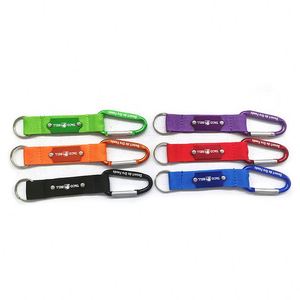 Lanière mousqueton personnalisée avec logo imprimé par sublimation, sangle de poignet en polyester, porte-clés court, lanières porte-clés - Product Image 2