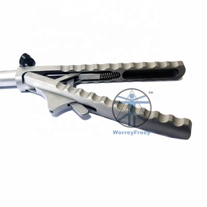 Instrumento laparoscópico, soporte de aguja reutilizable de cabeza recta, espalda laparoscópica, soporte de aguja automático - Product Image 5