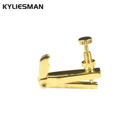 Kyliesman Violin 4/4 3/4 Domestic Fine-tuning Nickel-plated Alloy Violin Fine-tuning - Golden