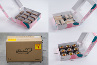 Fabricante de pasteles congelados Pastel de queso Servicio superior Entrega rápida Barra de chocolate blanco Chocolate dulce