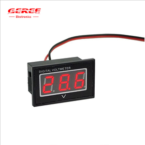 V40d không thấm nước Mini kỹ thuật số vôn kế điện áp Meter 0.4 "2.5-40V xe động cơ xe máy 12V 24V - Product Image 3