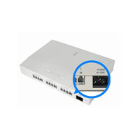 Système d'interphone DLNA pour bureau et hôtel, téléphone de chambre à chambre, système PABX économique avec 2 à 8 extensions et 4 lignes CO