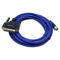 Cable de Datos de CA de Alta Calidad CAB-DS05-S M12 IO, Escáner Fijo, Lector y PLC de Grado Industrial, 1 Año de Garantía