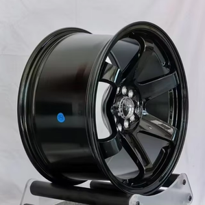 Cerchi in lega antigraffio <span class=keywords><strong>14</strong></span> 15 16 17 pollici 8x10 0/114.3mm PCD per Ford Focus Design personalizzato finitura nero opaco - Product Image 2