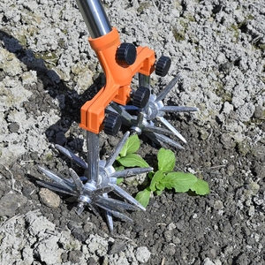 Motoculteur rotatif pour jardin, gestion des petites terres, mélange du sol, pré-plantation - Product Image 2
