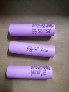 Haute-Courant 18650 <span class=keywords><strong>INR18650</strong></span> 30Q/30QM/30QT 3.7v 3400mah Li-ion Cylindrique 20A Lithium Ion Rechargeable Batterie 3000mAh - Product Image 3