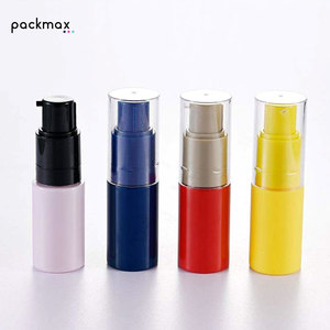 Transparent plastic PET talcum powder spray <b>bottle</b>, skin-use spiral powder <b>pump</b> care - Product Image 6