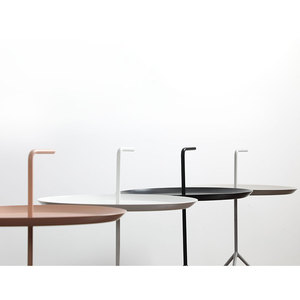 Bàn Cà Phê Tròn 3 Chân Meja Sisi, Bàn <span class=keywords><strong>Sofa</strong></span> Kim Loại Hiện Đại Kiểu Bắc Âu Giá Rẻ Có Tay Cầm - Product Image 3