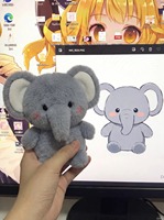 Fabricant de jouets en peluche personnalisés, rembourrés en coton PP doux, conception 1:1, multi-personnages pour la promotion de marques, cadeau pour enfants, usine OEM ODM