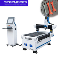 Máquina CNC de 4 Ejes con un Solo Husillo 6012 Pro con Control Syntec y Bomba PLC para Trabajos en Madera, Escultura 3D y Tallado