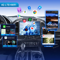 Autoradio Android 13 avec écran tactile de 13 pouces compatible avec Ford F150 F250 F350 F450 Raptor 2015-2020, lecteur multimédia Carplay, navigation GPS