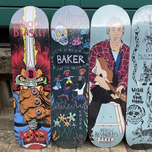 Baker Skateboard Decks table 100% Canadá América del Norte Arce 7 capas prensado en frío doble balancín 7,75 8,0 8,25 8,5 pulgadas tamaño - Product Image 4