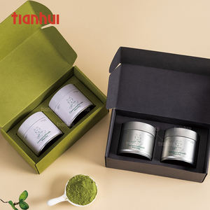 Latas de Matcha Mini Tianhui de 30g, Redondas e Herméticas, Pequenas Latas de Metal para Armazenamento de Chá Matcha Original - Product Image 5