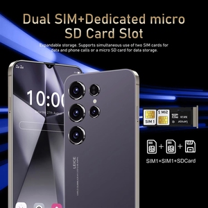 Teléfono Inteligente S24 Ultra 5G con Pantalla Completa, 16 GB + 1 TB, Teléfono Móvil Android con Baterí<span class=keywords><strong>a</strong></span> de 7800 mAh, Función de Doble Tarjeta SIM - Product Image 4