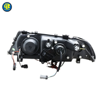 YU GUANG pour BMW E46 Coupé Lentille de phare 1998-2002 Pièces automobiles E46 Amélioration des phares avant Phares Angel Eyes
